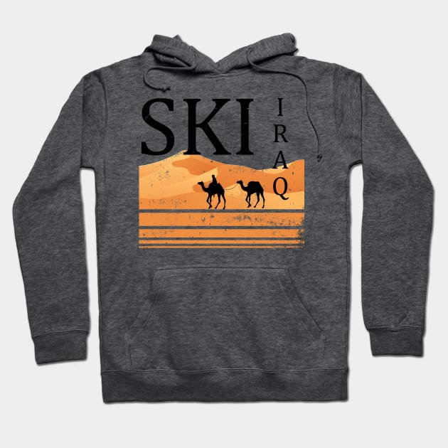 Ski Iraq Hoodie by Meat Beat